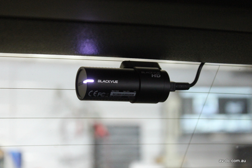 Blackvue rear dash camera