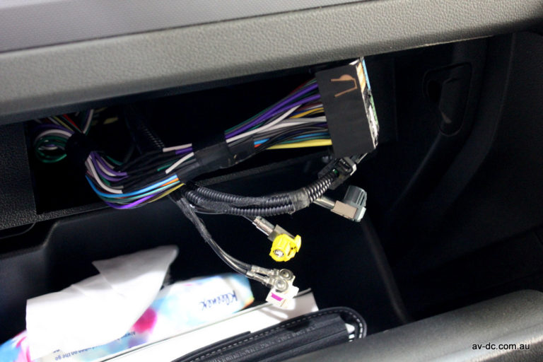 Volkswagen Tiguan R Hidden Sound System - AV-DC